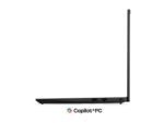 Lenovo ThinkPad E14 G7 Intel | Melns | 14" | IPS | WUXGA | 1920 x 1200 pikseļi | Pretapžilbināšanas | Intel Core Ultra 7 | 258V | 32 GB | Lodēta LPDDR5x | Cietvielas diska ietilpība 512 GB | Intel Arc Graphics 140V | Windows 11 Pro | 802.11ax | Bluetooth versija 5.3 | Tastatūras valoda angļu | Tastatūras apgaismojums | Garantija 36 mēneši | Akumulatora garantija 12 mēneši