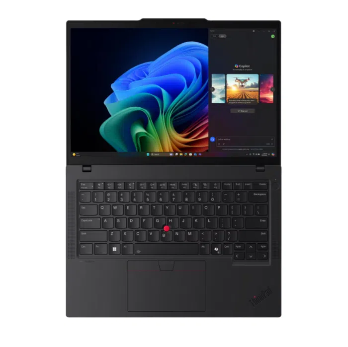 Lenovo ThinkPad T14 G6 Intel | Melns | 14" | IPS | WUXGA | 1920 x 1200 pikseļi | Pretapžilbināšanas | Intel Core Ultra 7 | 258V | 32 GB | Lodēta LPDDR5X | Cietvielas diska ietilpība 512 GB | Intel Arc Graphics 140V | Windows 11 Pro | 802.11be | Bluetooth versija 5.4 | 5G uzlabojams | Tastatūras valoda angļu | Tastatūras apgaismojums | Garantija 36 mēneši | Akumulatora garantija 12 mēneši
