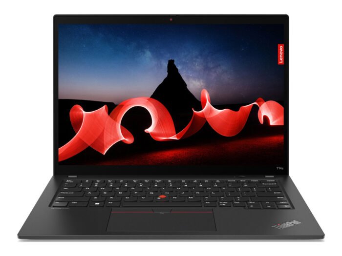 Lenovo ThinkPad T14s G6 Intel | Melns | 14" | IPS | WUXGA | 1920 x 1200 pikseļi | Pretatspīduma | Intel Core Ultra 5 | 228V | 32 GB | Lodēta LPDDR5x | Cietvielas diska ietilpība 512 GB | Intel Arc Graphics 130V | Windows 11 Pro | 802.11be | Bluetooth versija 5.4 | Tastatūras valoda Ziemeļvalstu | Tastatūras apgaismojums | Garantija 36 mēneši | Akumulatora garantija 12 mēneši
