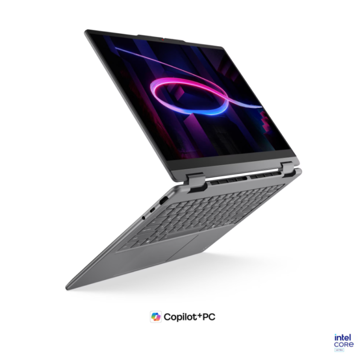 Lenovo Yoga 7 2-in-1 14IPH11 Intel | Luna Grey | 14" | OLED | Skārienekrāns | WUXGA | 1920 x 1200 pikseļi | Spīdīgs | Intel Core Ultra 5 | 322 | 16 GB | Lodēta LPDDR5X | Cietvielas diska ietilpība 512 GB | Intel Graphics | Windows 11 Home | 802.11be | Bluetooth versija 5.4 | Tastatūras valoda angļu | Tastatūras apgaismojums | Garantija 24 mēneši | Akumulatora garantija 12 mēneši