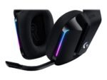 Logitech | Spēļu austiņas | G G733 | Bezvadu | Pārauss | Melnas | Trokšņu slāpēšana | Bezvadu