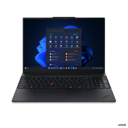 Lenovo ThinkPad E16 G4 AMD | Melns | 16" | IPS | WUXGA | 1920 x 1200 pikseļi | Pretapžilbināšanas | AMD Ryzen AI 5 | 330 | 16 GB | SODIMM DDR5 | Cietvielas diska ietilpība 512 GB | AMD Radeon 820M Graphics | Windows 11 Pro | 802.11be | Bluetooth versija 5.4 | Tastatūras valoda Nordic | Tastatūras apgaismojums | Garantija 36 mēneši | Akumulatora garantija 12 mēneši