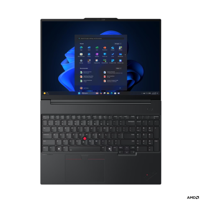Lenovo ThinkPad E16 G4 AMD | Melns | 16" | IPS | WUXGA | 1920 x 1200 pikseļi | Pretapžilbināšanas | AMD Ryzen AI 5 | 330 | 16 GB | SODIMM DDR5 | Cietvielas diska ietilpība 512 GB | AMD Radeon 820M Graphics | Windows 11 Pro | 802.11be | Bluetooth versija 5.4 | Tastatūras valoda angļu | Tastatūras apgaismojums | Garantija 36 mēneši | Akumulatora garantija 12 mēneši