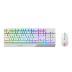 MSI | Vigor GK30 COMBO WHITE | Tastatūras un peles komplekts | Vadu | Pele iekļauta | US | Balts