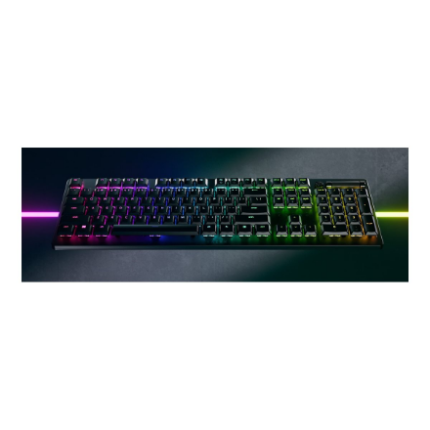Razer | Spēļu tastatūra | Deathstalker V2 Pro | Spēļu tastatūra | Bezvadu | Bluetooth | RGB LED apgaismojums | Bezvadu savienojums | US | Optiskais slēdzis | Melna