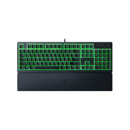 Razer | Spēļu tastatūra | Ornata V3 X | Spēļu tastatūra | Vadu | RGB LED apgaismojums | US | Silent Membrane | Melna